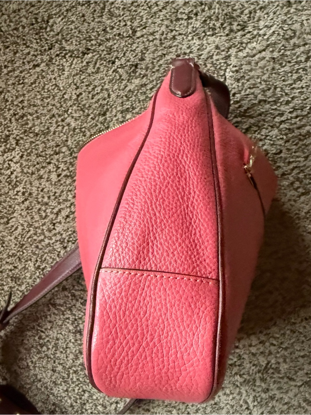 Coach Watermelon Strawberry Pink Ellie File Crossbody - Picture 3 of 12